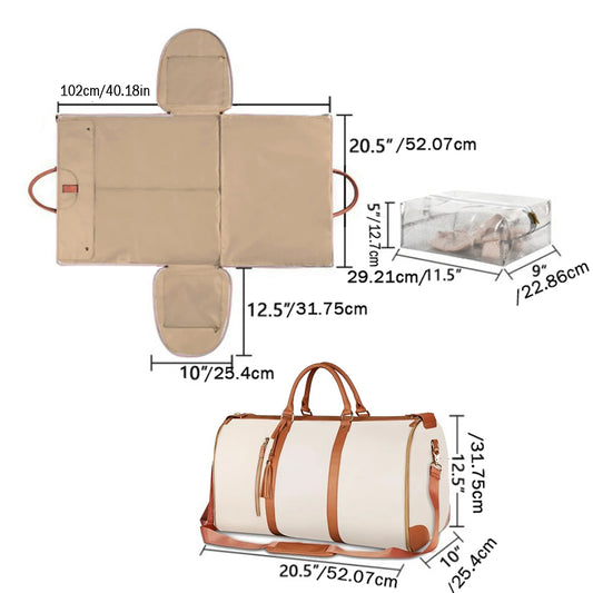 Large Capacity Foldable Travel Bag – Perfect for Business & Vacations